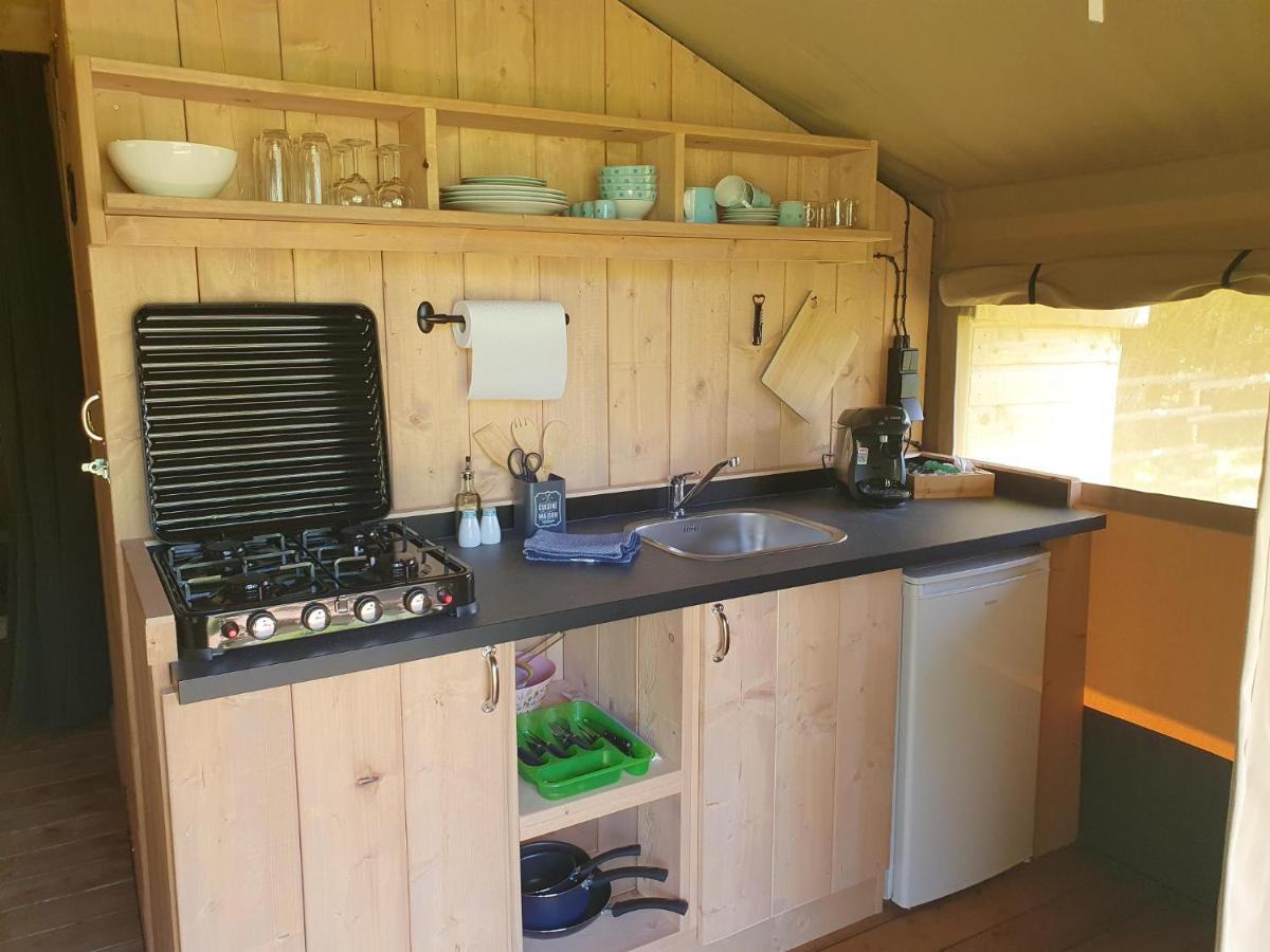Luxury Safari Tents At Moulin Du Pommier Glamping & Camping Saulgond Esterno foto