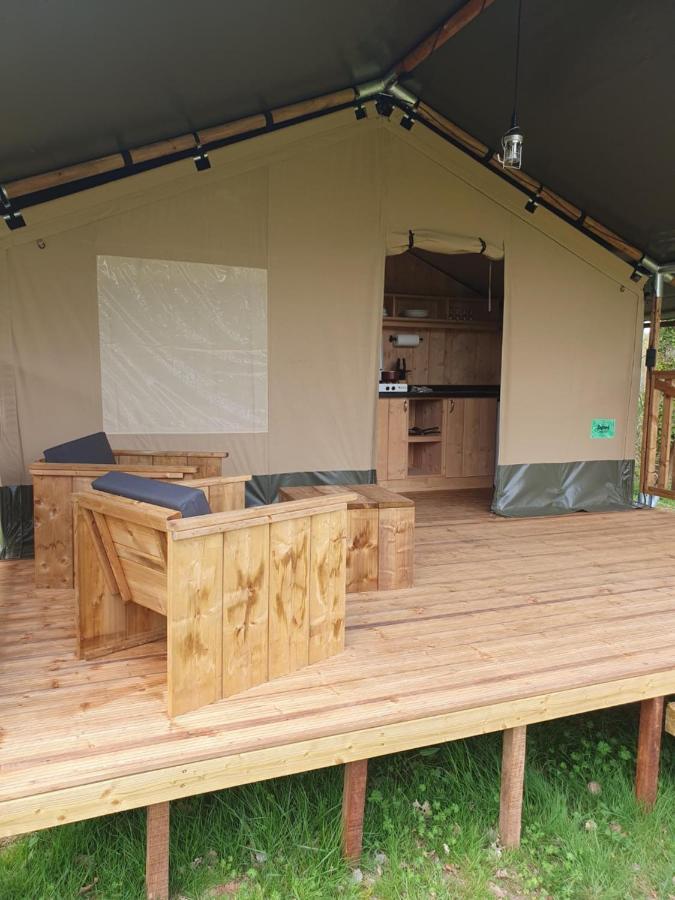 Luxury Safari Tents At Moulin Du Pommier Glamping & Camping Saulgond Esterno foto