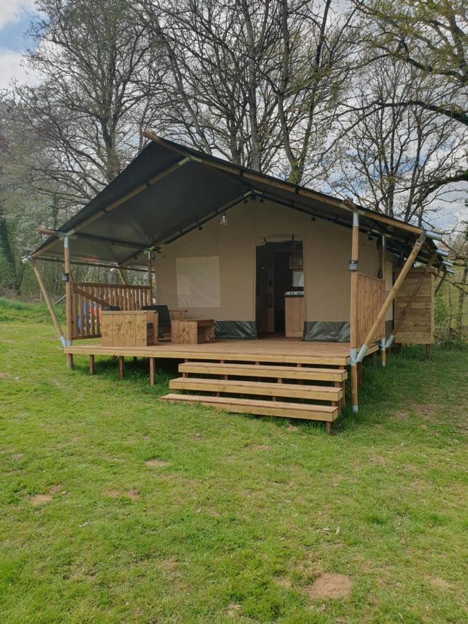 Luxury Safari Tents At Moulin Du Pommier Glamping & Camping Saulgond Esterno foto
