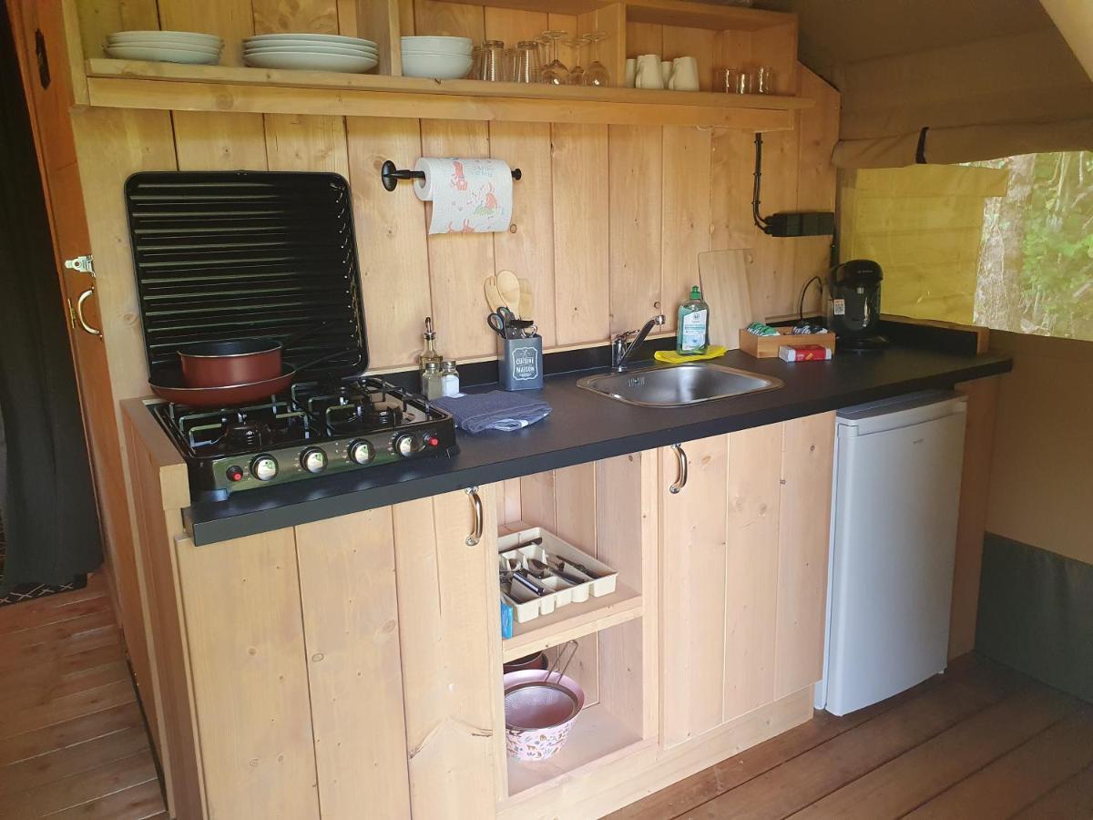 Luxury Safari Tents At Moulin Du Pommier Glamping & Camping Saulgond Esterno foto