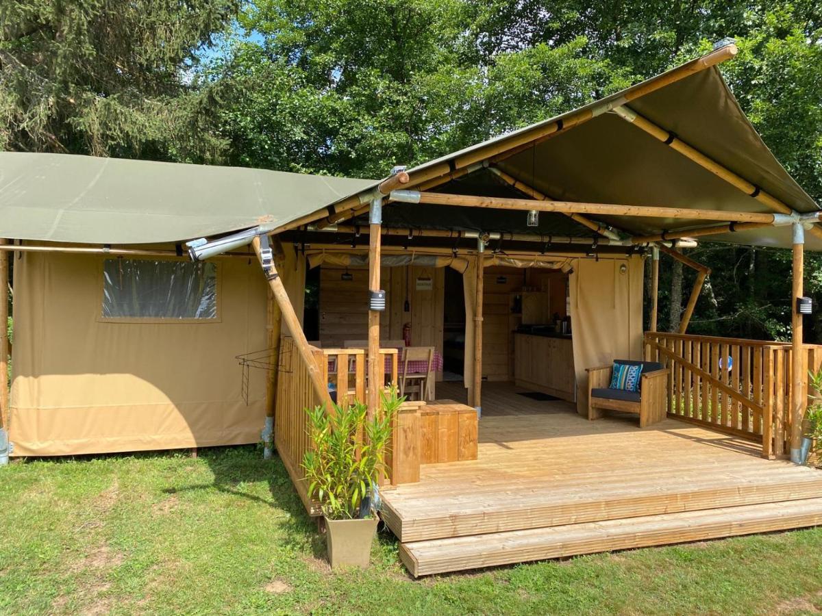 Luxury Safari Tents At Moulin Du Pommier Glamping & Camping Saulgond Esterno foto